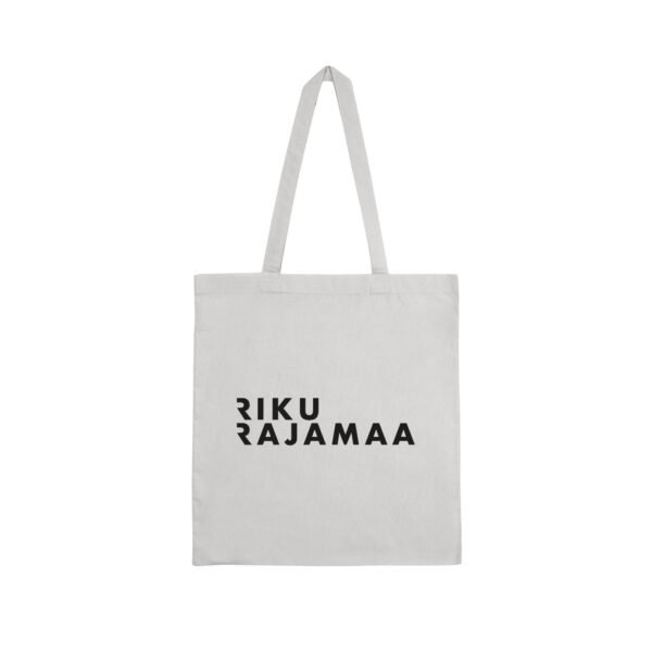 Riku Rajamaa Logo Tote Bag Grey web